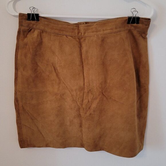 Beautiful Desa Leather Mini Skirt - Picture 1 of 7